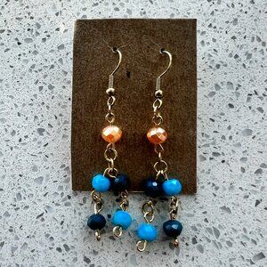 Faceted Beaded Earrings